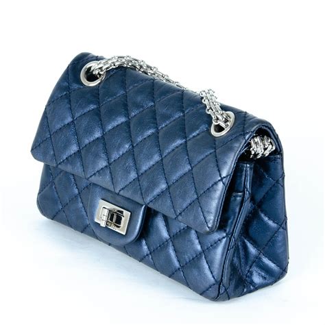 chanel 2.55 interior|Chanel quilted reissue shoulder bag.